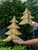14.5" Hammered Metal Tree