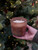 Woodfire Candle in Beaded Glass Votive