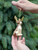 4.25" Dog with Antlers Ornament