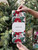 Geometry Winter Camellia Tea Towel
