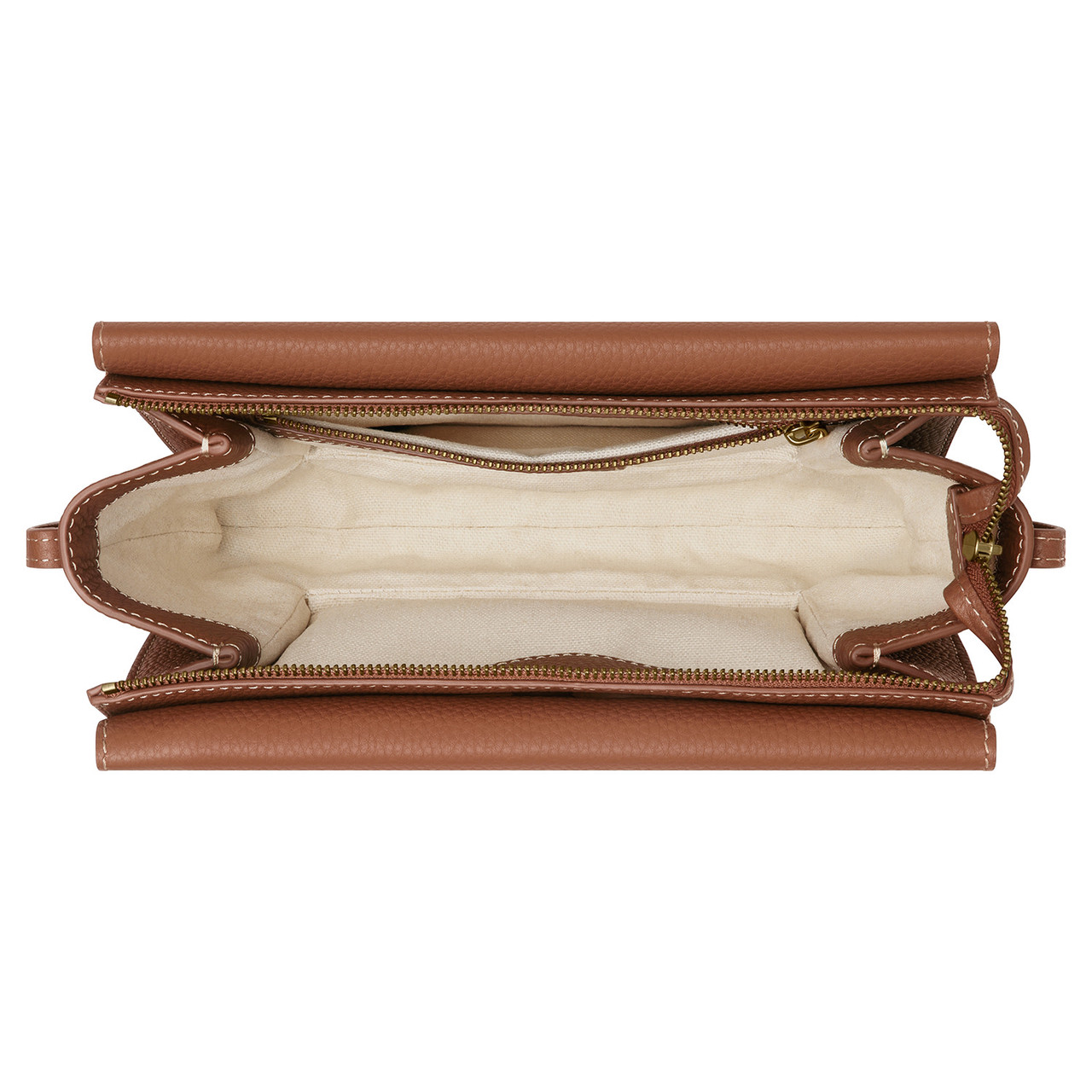 Margot Zip Crossbody Whiskey Oroton