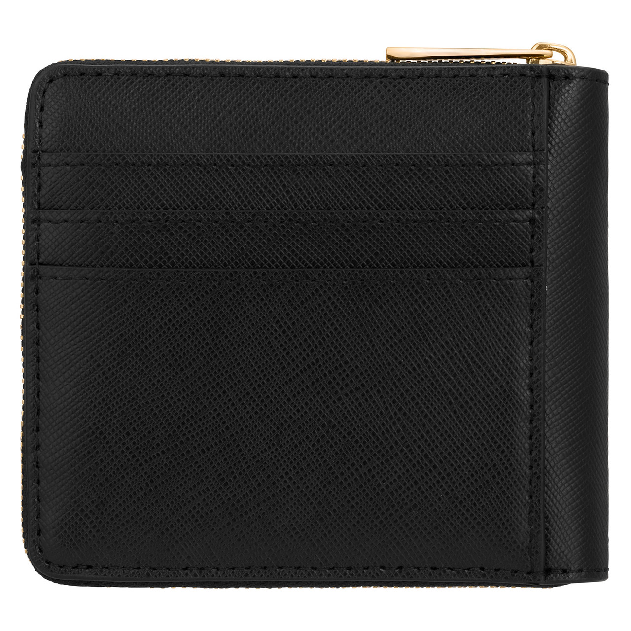 【OROTON】★INEZ SMALL ZIP WALLET★収納力抜群二つ折り財布! Inez Small Zip Wallet - Black | Oroton