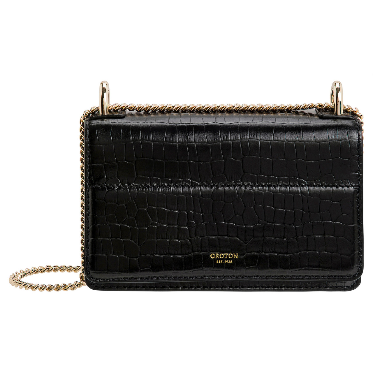 Forte Micro Clutch Black Oroton