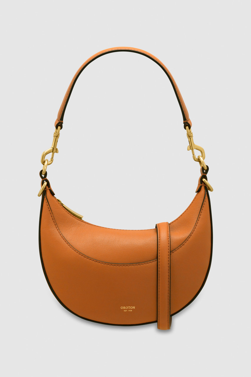 FLORENCE SMALL SHOULDER BAG Cognac Oroton - Main Image