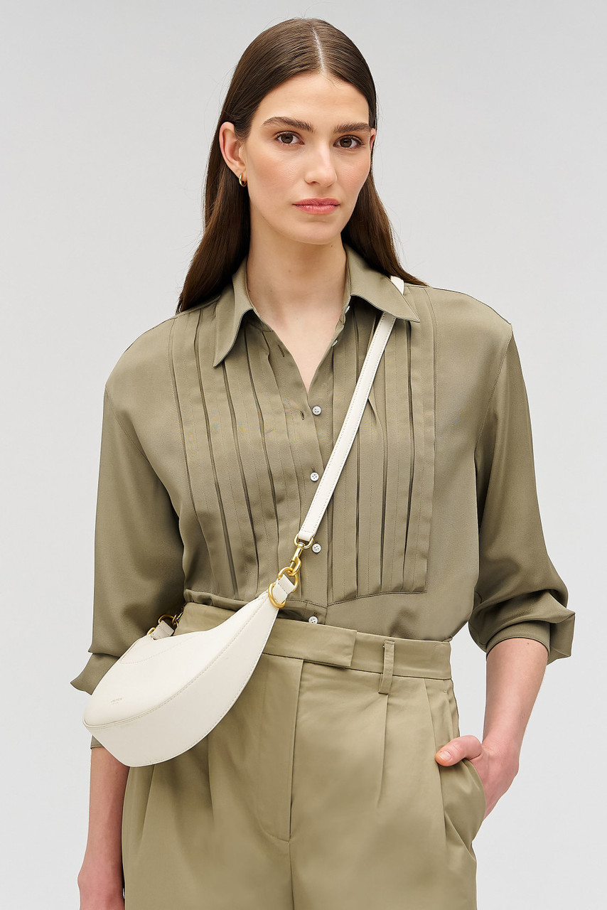 AUS発★OROTON★Florence レザー 2WAY ショルダーバッグ FLORENCE SMALL SHOULDER BAG - Clotted Cream | Oroton