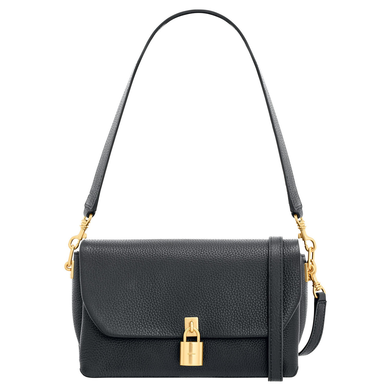 人気 OROTON ★ Tate Medium Day レザー クロスボディ バック Tate Medium Day Bag - Black | Oroton