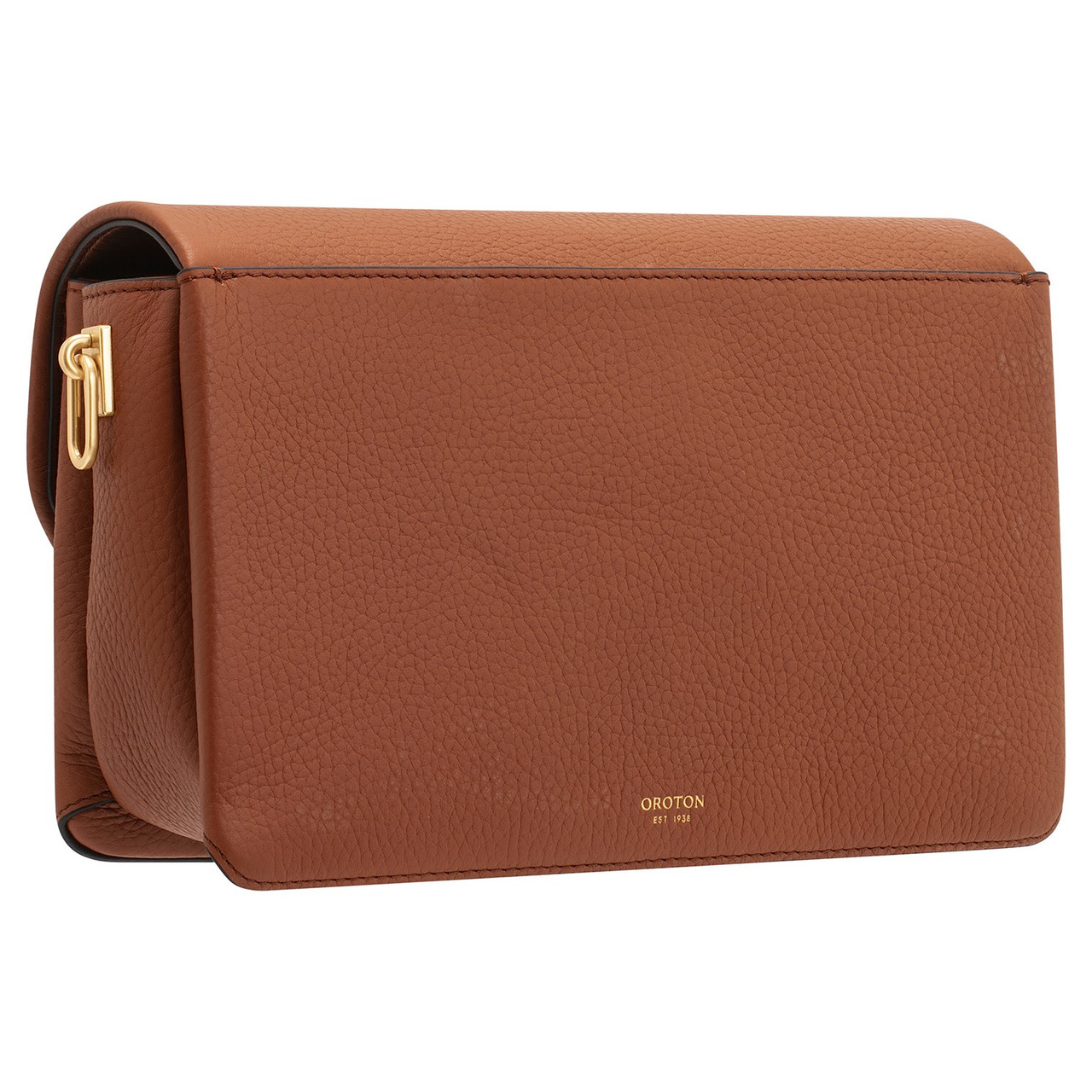 人気 OROTON ★ Tate Medium Day レザー クロスボディ バック Tate Medium Day Bag - Brandy | Oroton
