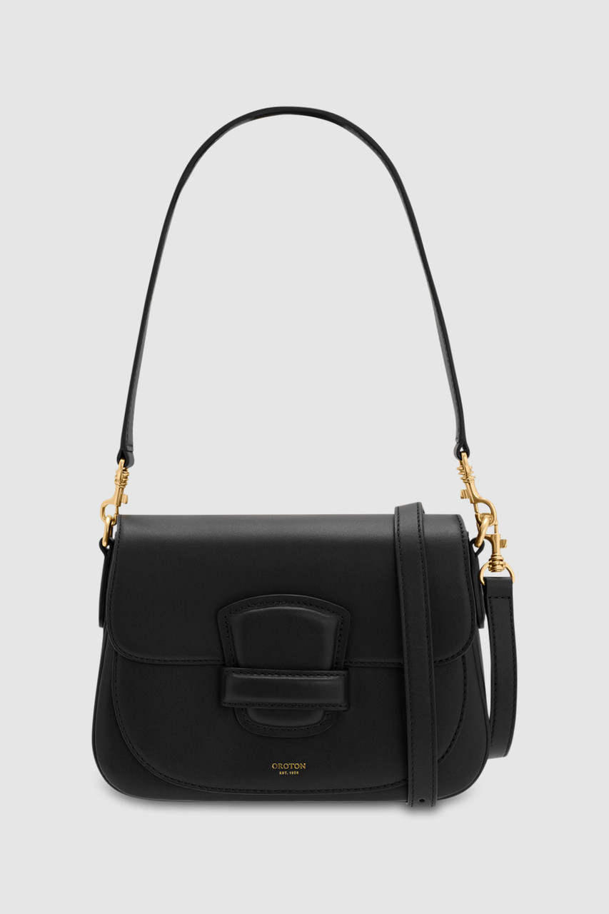 Carter Small Day Bag - Black | Oroton