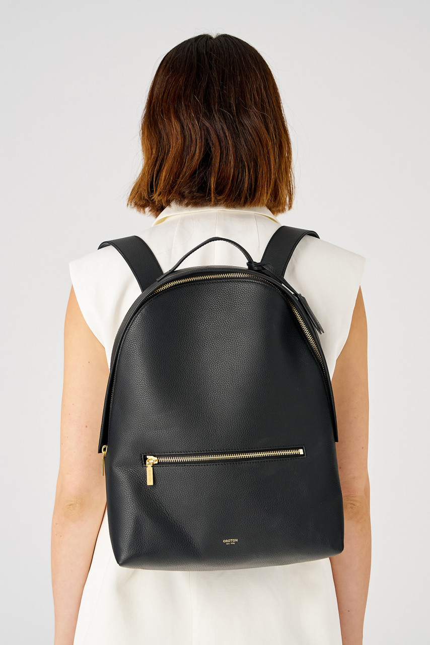 Margot Zip Backpack Black Oroton