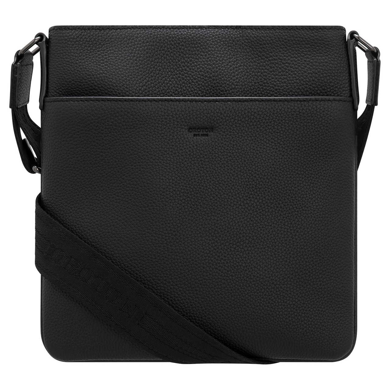Porter Pebble A5 Zip Crossbody - Black | Oroton