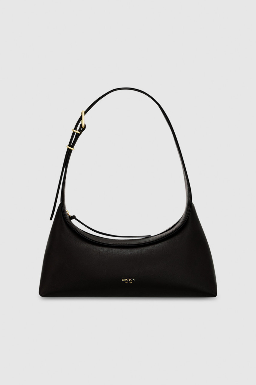 ★OROTON★Cinder Mini Baguette★Black CINDER MINI BAGUETTE - Black | Oroton