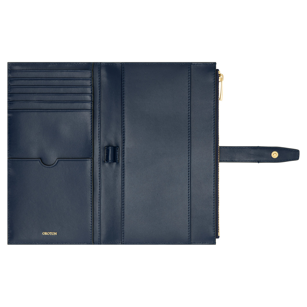 【OROTON】Fife Travel Wallet/トラベルウォレット/レザー Fife Travel Wallet - French Navy | Oroton