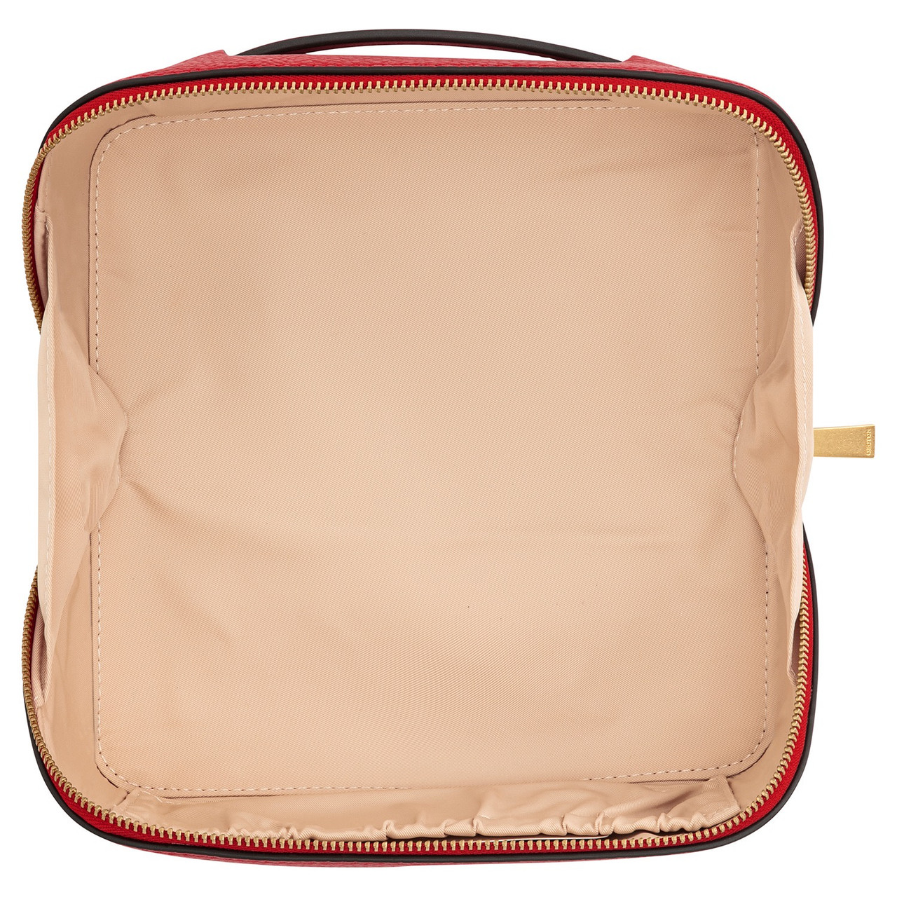 Fife Medium Beauty Case - Dark Poppy | Oroton