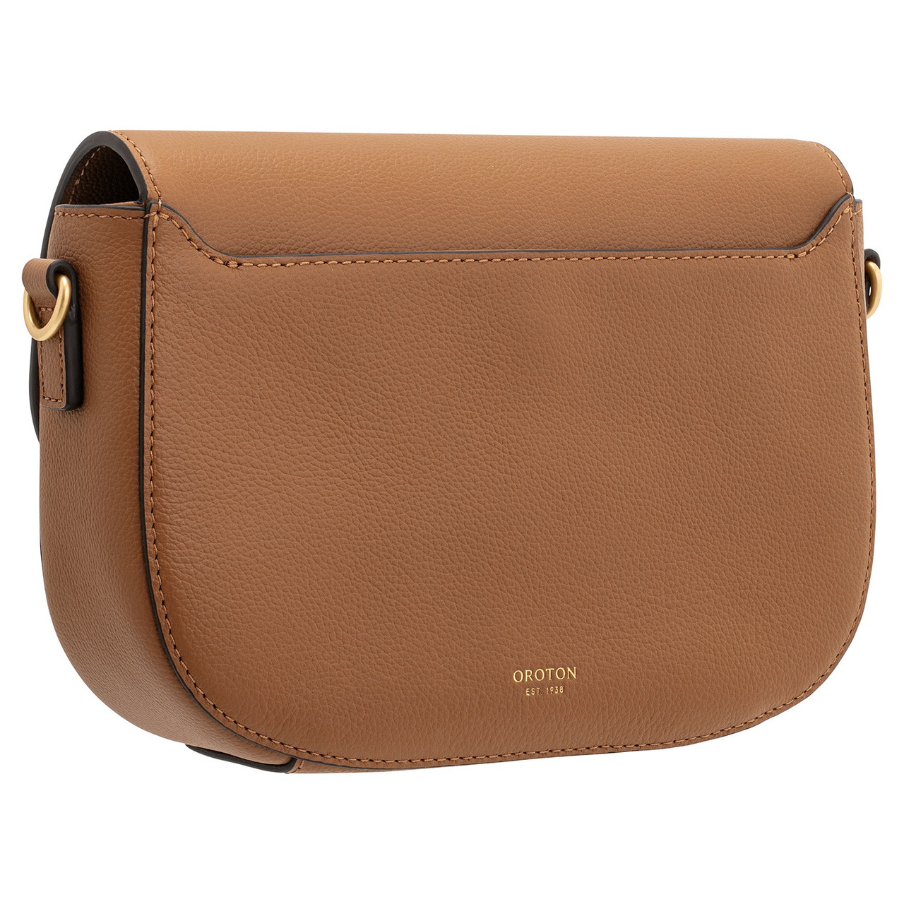 YVONNE SMALL SADDLE BAG - Tan | Oroton YVONNE SMALL SADDLE BAG - Tan | Oroton