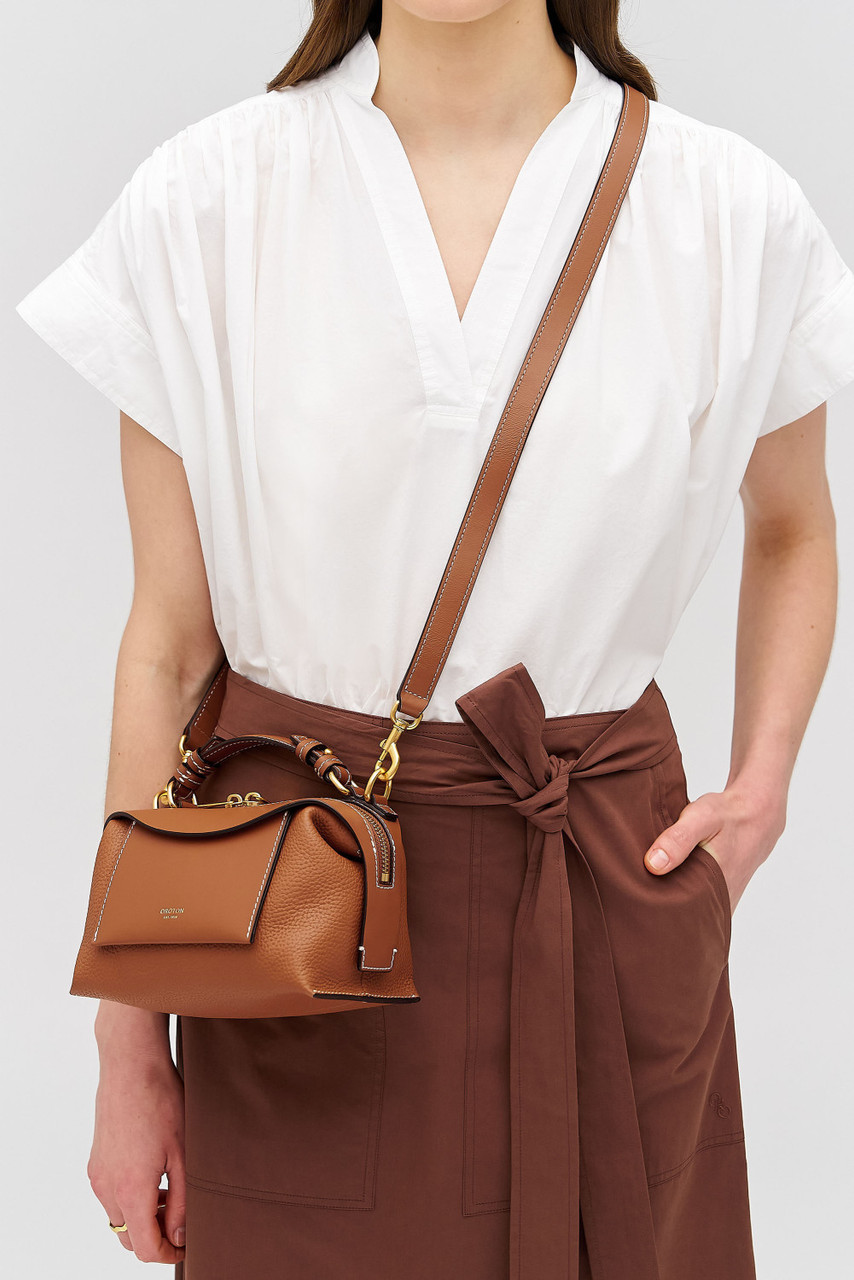 MICA MINI BOWLER - Brandy | Oroton