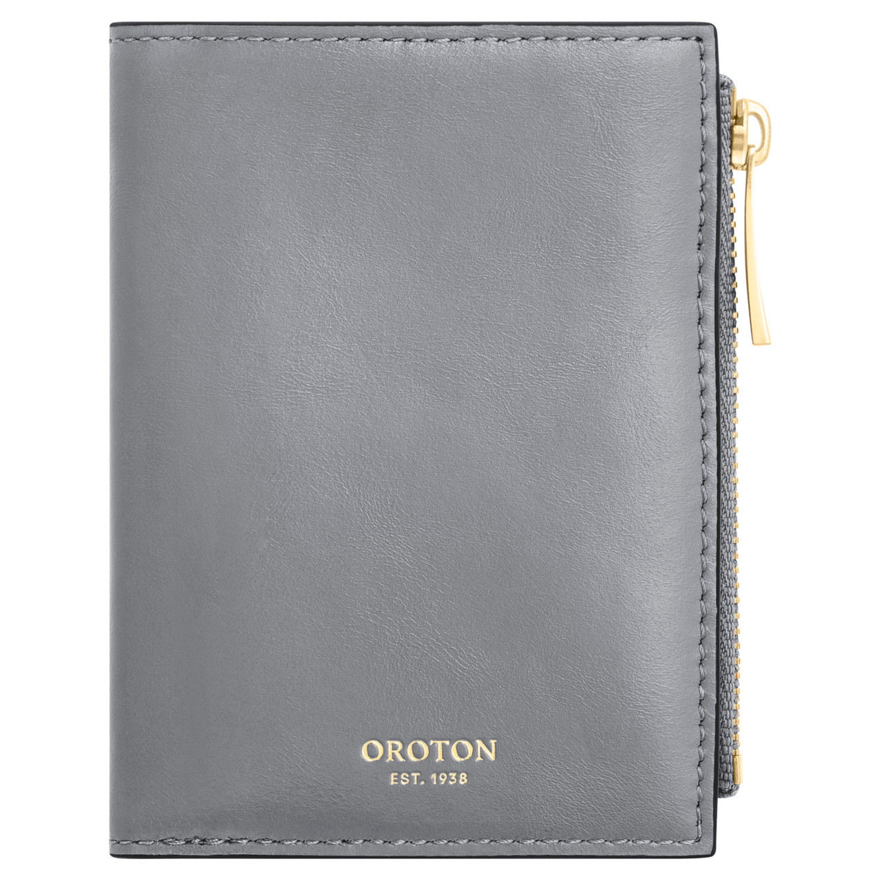 Mia 10 Credit Card Mini Zip Wallet - Grey Flannel | Oroton