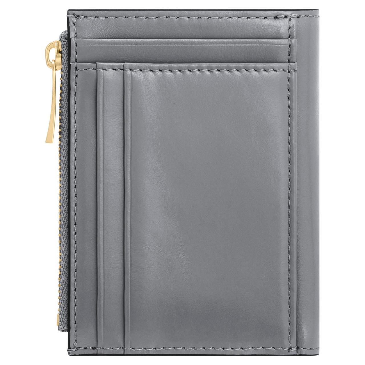 Mia 10 Credit Card Mini Zip Wallet - Grey Flannel | Oroton