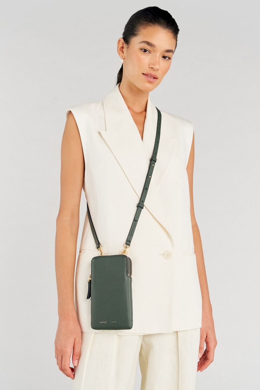 【OROTON】オロトン スマホ&財布ショルダーバック■Lilly Lilly Phone Crossbody - Fern | Oroton
