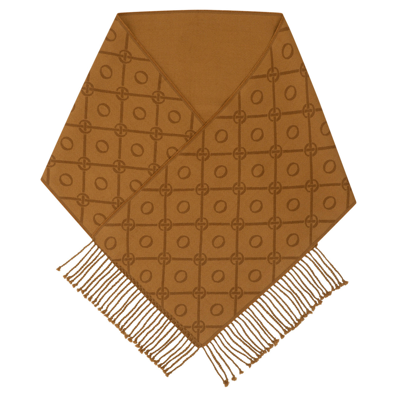 【GroundY】DOBBY WOOL TWO-TONE COLOR STOLE GroundY】DOBBY WOOL TWO-TONE COLOR STOLE