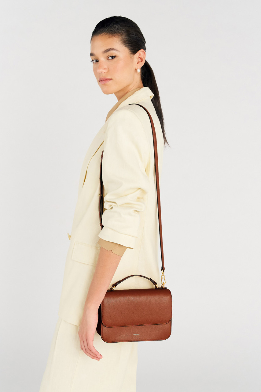 LOLA CROSSBODY Cognac Oroton