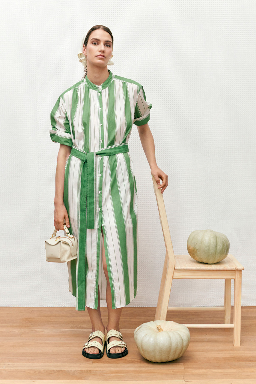 Deckchair Stripe Shirt Dress Clover Oroton