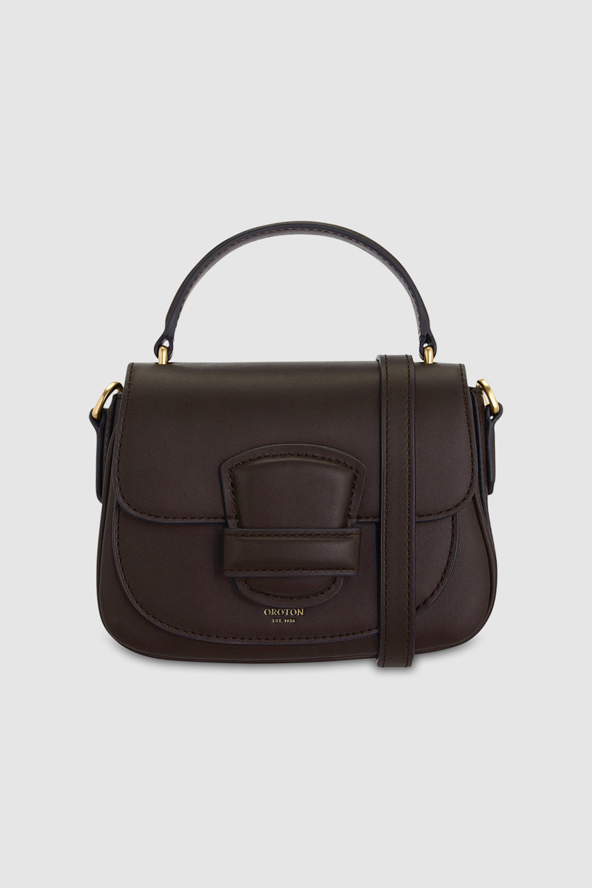 ★OROTON★Carter Texture Mini Day Bag★Mahogany Carter Mini Day Bag - Mahogany | Oroton