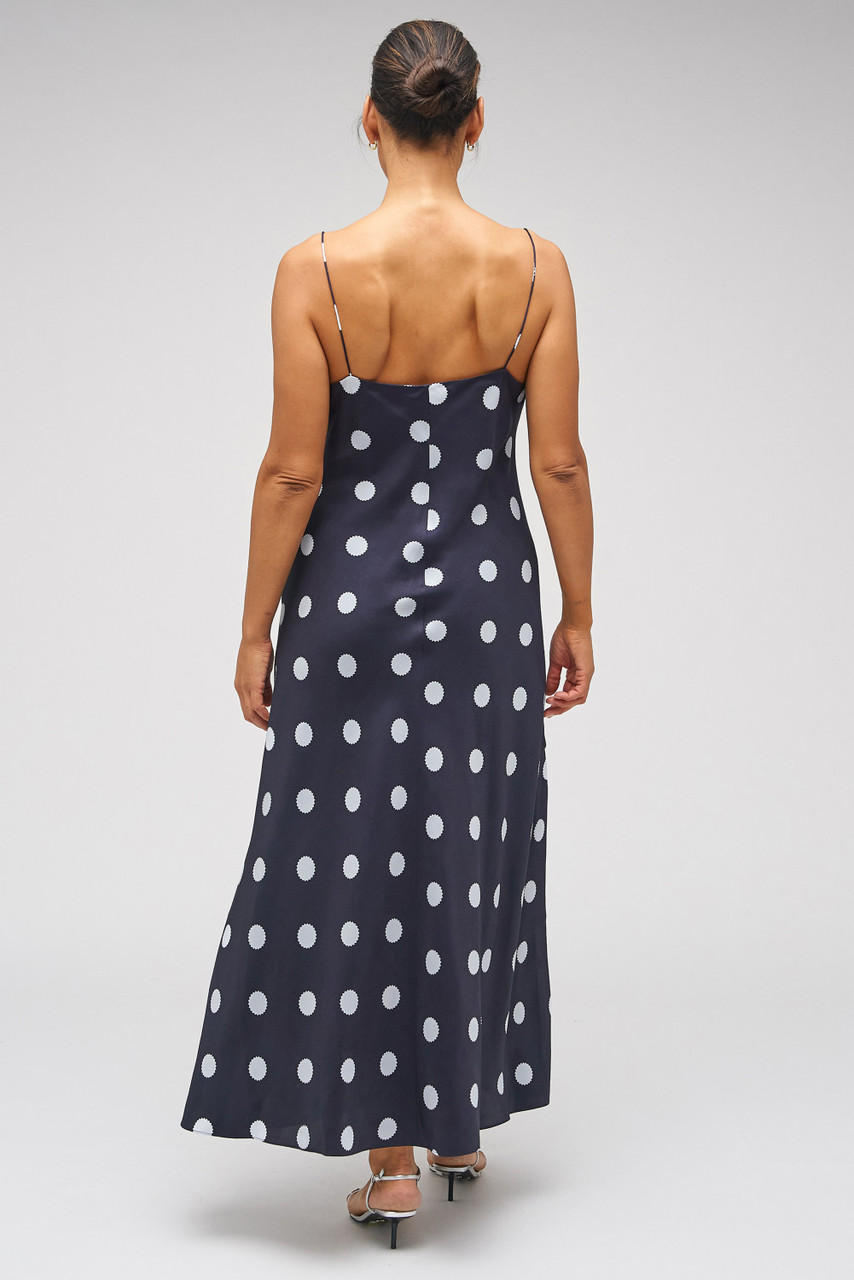 ワンピース vallan Dot Pattern Cotton Flare Dress ワンピース vallan Dot Pattern Cotton Flare Dress Dot Pattern