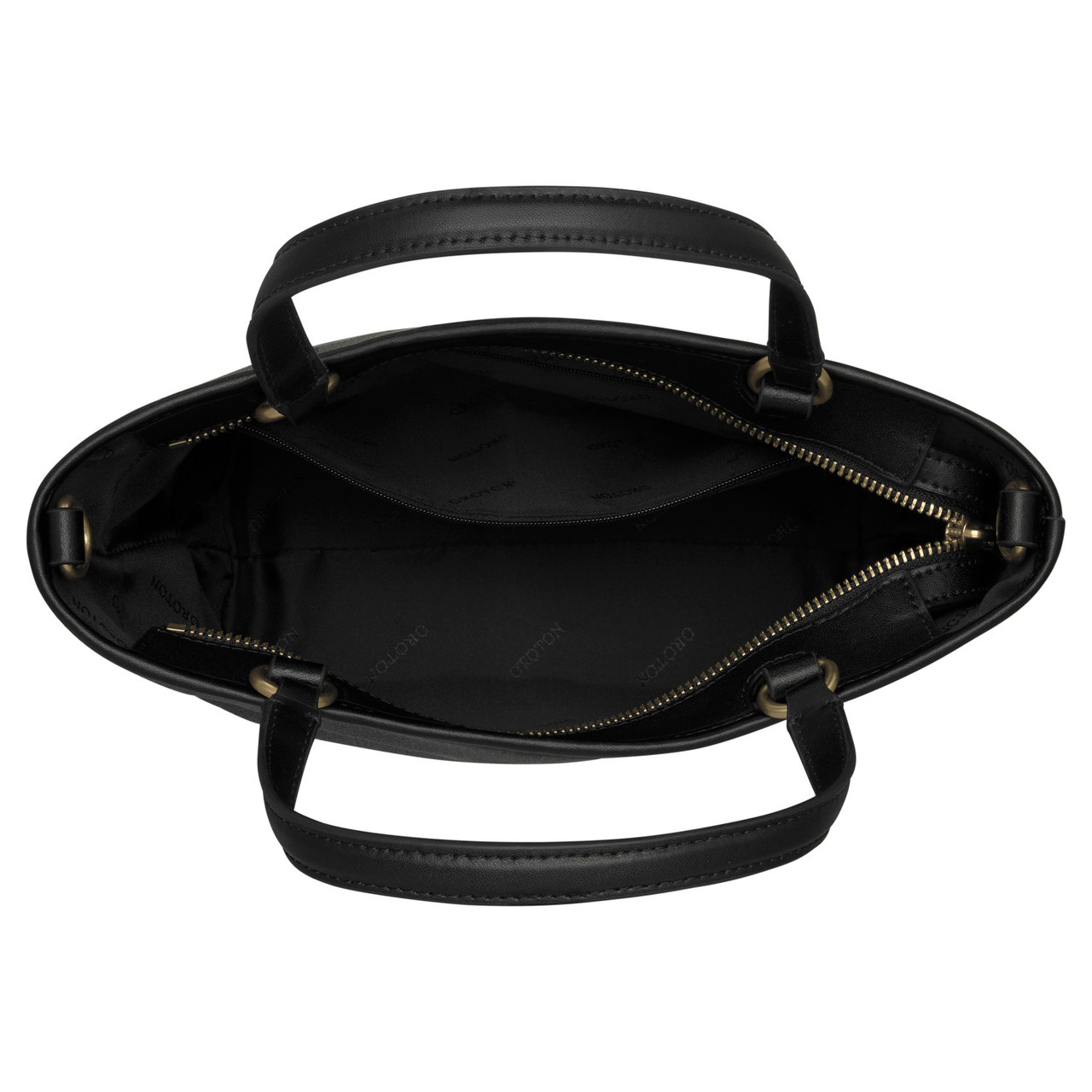 Harvey Signature Small Crossbody Tote - Black | Oroton