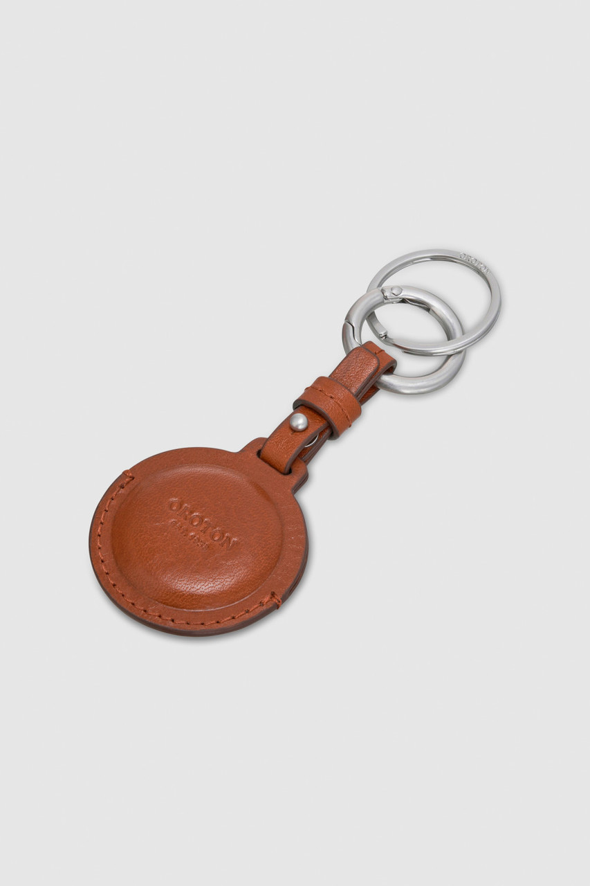 【OROTON】Marcus Veg Airtag Key Chain/エアタグキーチェーン Marcus Veg Airtag Key Chain - Whiskey | Oroton