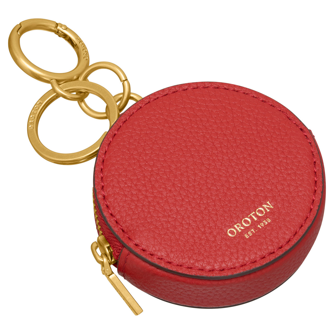 Zipper Pouch Round Keychain Pouch Eve Round Pouch With Keyring