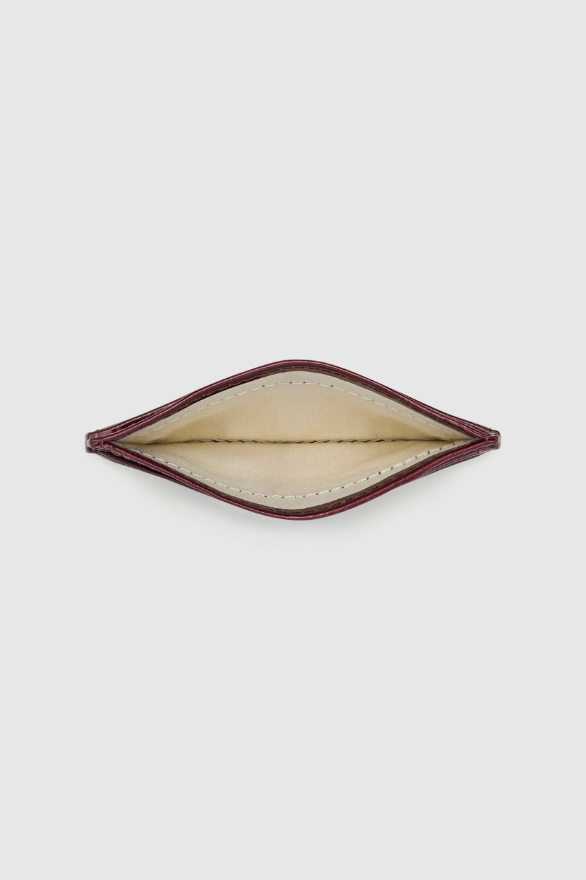 Margot Card Sleeve - Currant | Oroton Margot Card Sleeve - Currant | Oroton