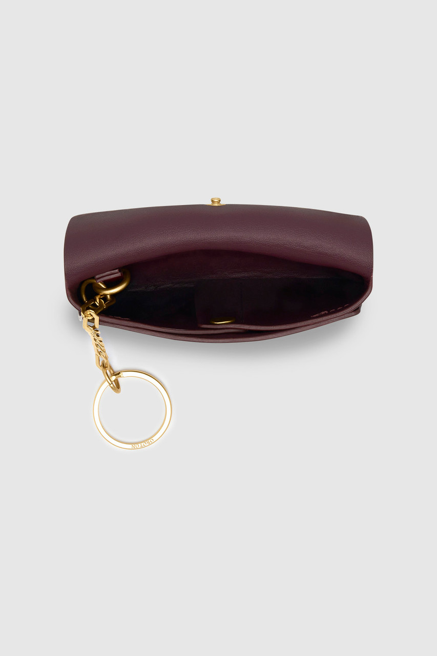 Margot Keyring Pouch - Currant | Oroton