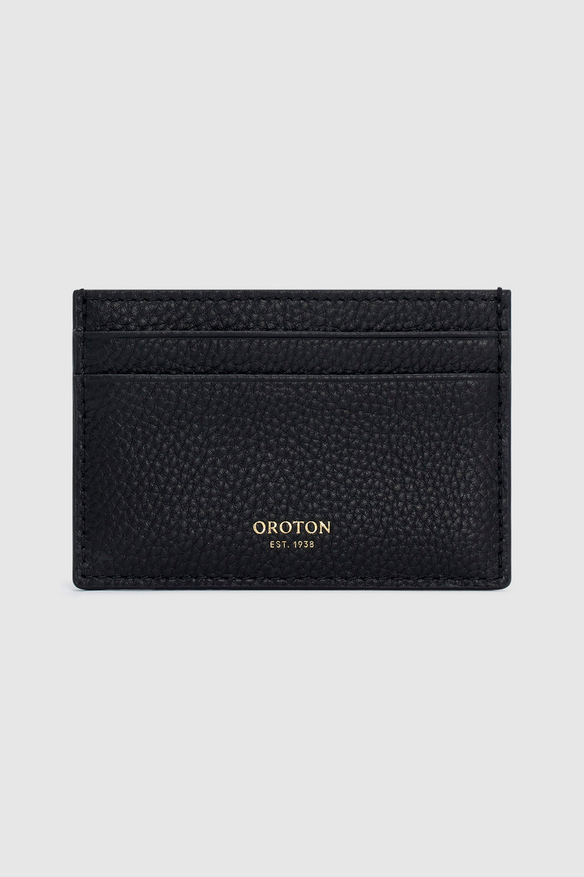 【OROTON】Margot Card Sleeve/メインポケット&カード4枚収納 Margot Card Sleeve - Black | Oroton