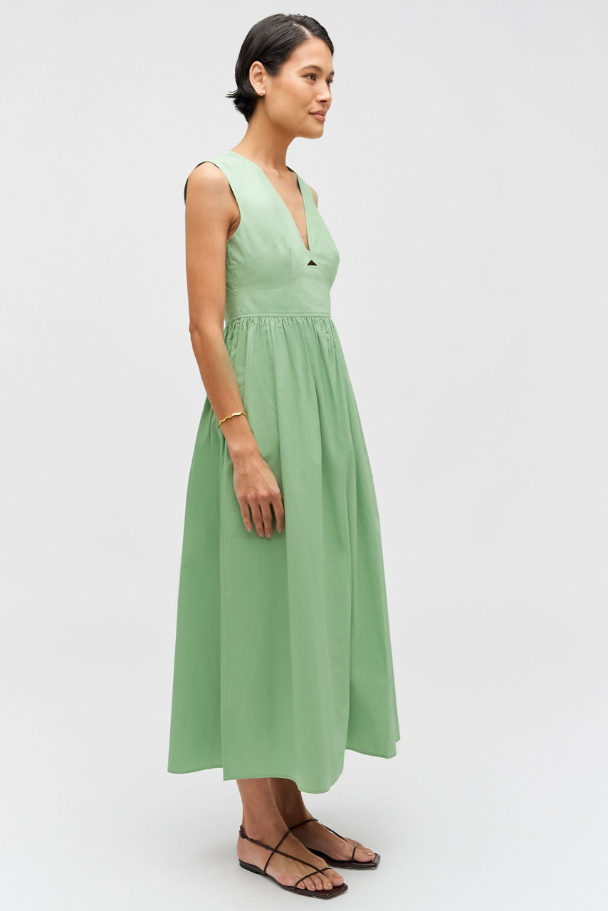 ★OROTON★Poplin Sundress★Mint Leaf Poplin Sundress - Mint Leaf | Oroton