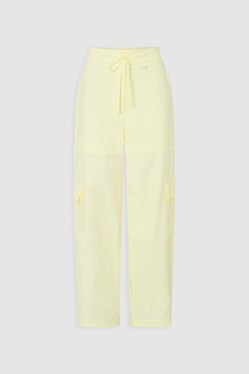 Scout Poplin Cargo Pant - Lemon | Oroton
