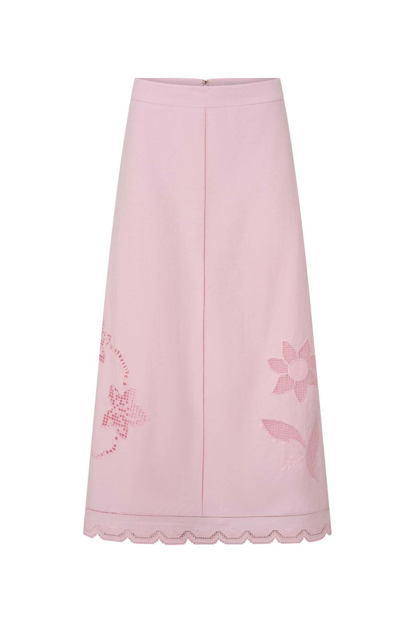 Table Cloth Lace Skirt Ballet Pink Oroton