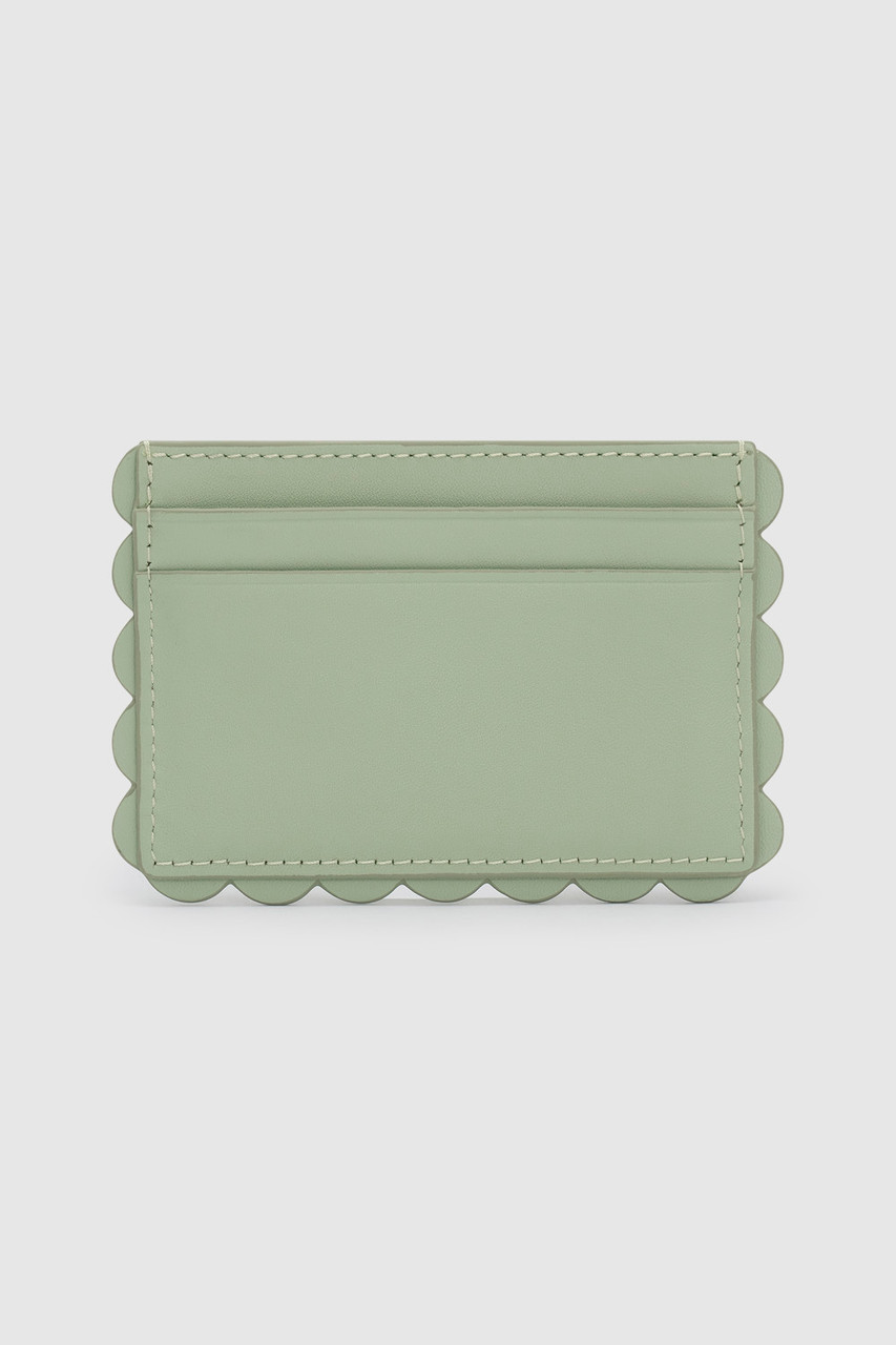 ★OROTON★Scallop Card Sleeve★Agave Scallop Card Sleeve - Agave | Oroton