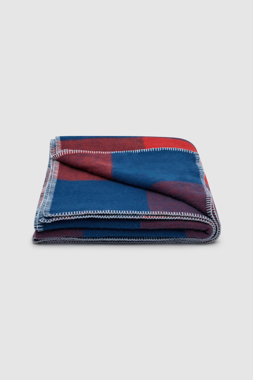 TEXTILIMPEX TRAVELLING RUG ウール100% Alexander Home Tremezzina Printed Distressed Geometric Area