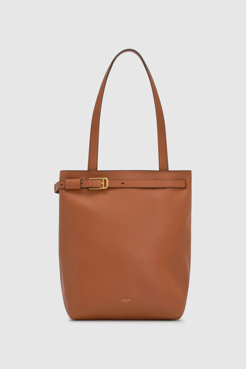 【OROTON】CALI TOTE/レザートート/ジップトップ/大容量 OROTON】CALI TOTE/レザートート/ジップトップ/大容量 (OROTON