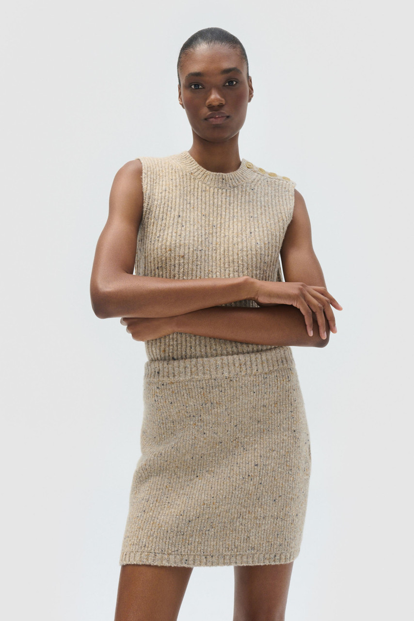 the toe loannina skirt knit セット the toe Ioannina knit skirt セットアップ THE TOE loannina Knit SET