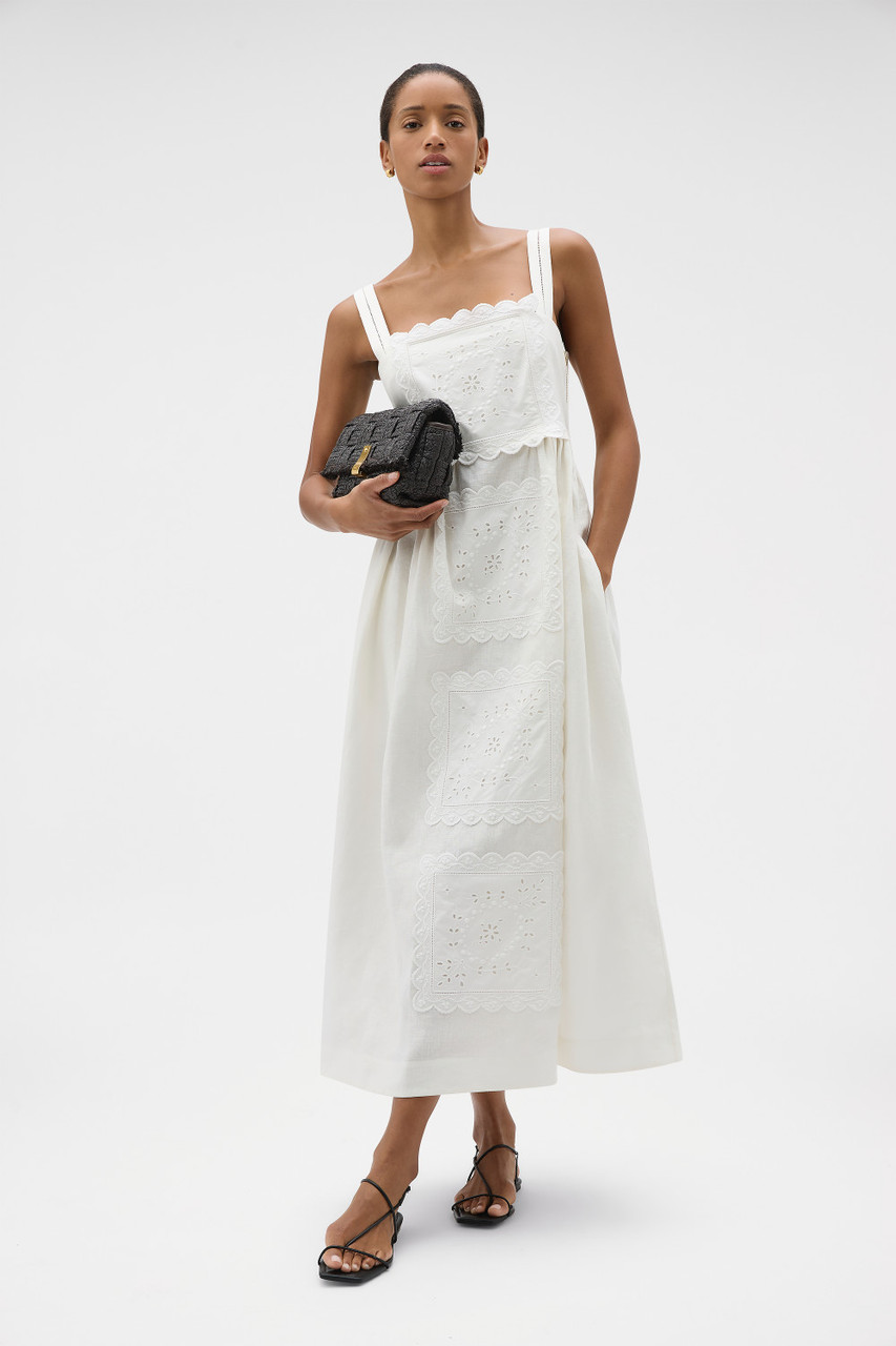 white wrap mini dress Aubree WRAP MINI Dress - White