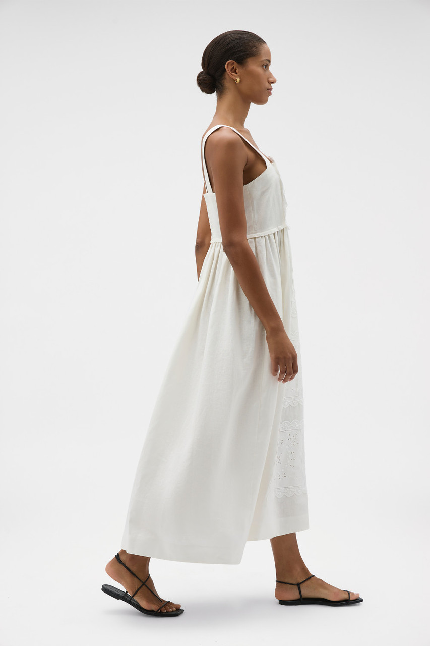 Handkerchief Sundress - Antique White | Oroton