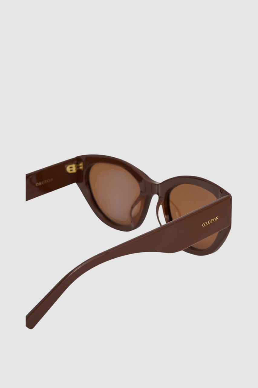 Whitely Sunglasses - Chocolate | Oroton display picture 3