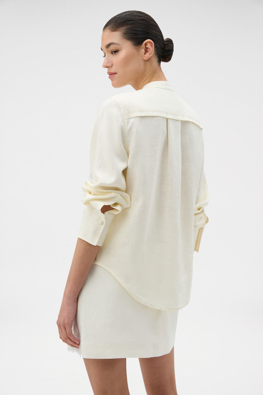トップス TOO - AME cream shirt Moontreeplanet TOO - AME cream shirt Moontreeplanet