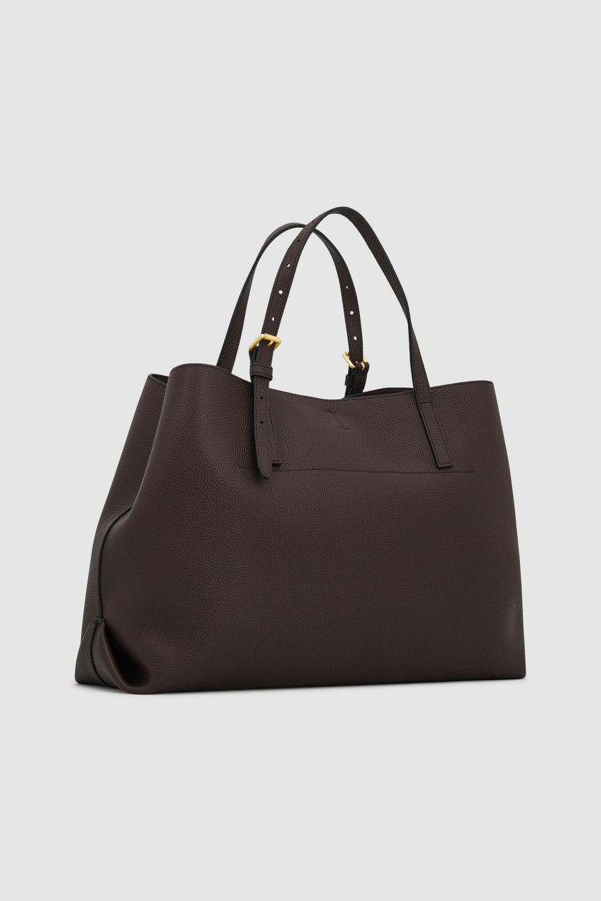 Margot Large Day Bag - Dark Chocolate | Oroton