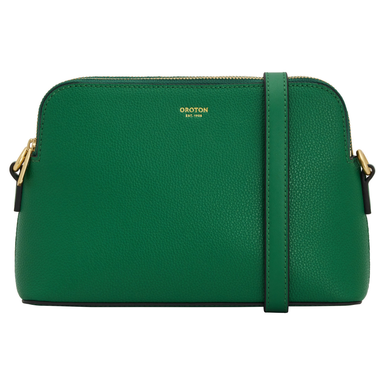 Iris Double Zip Crossbody - Crocodile | Oroton