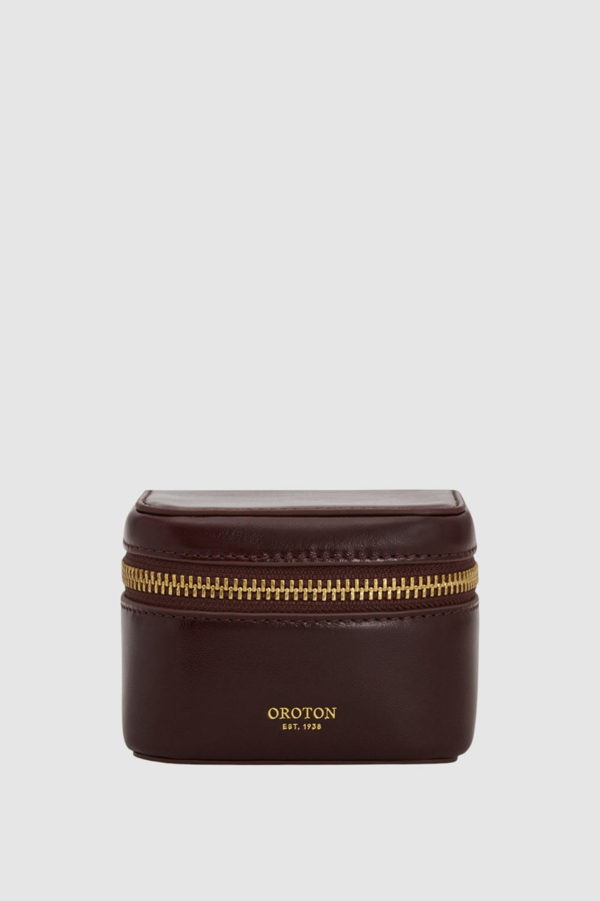Indi Travel Jewellery Case - Copper | Oroton