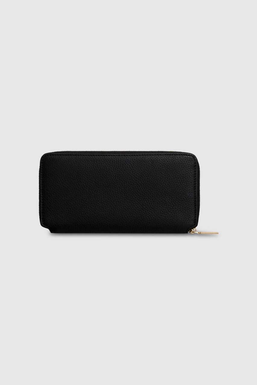【OROTON】Margot Medium Zip Around Wallet/ジップウォレット Margot Medium Zip Around Wallet - Black | Oroton