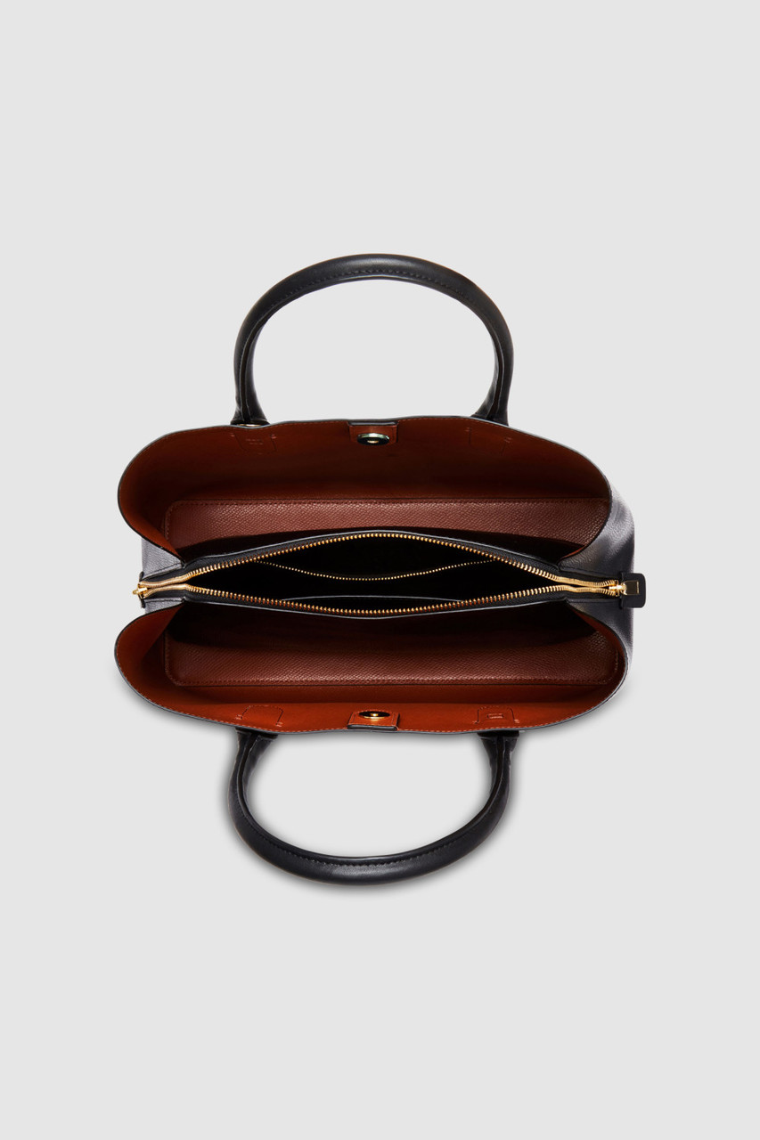 Muse Three Pocket Day Bag Black Oroton - Main Image