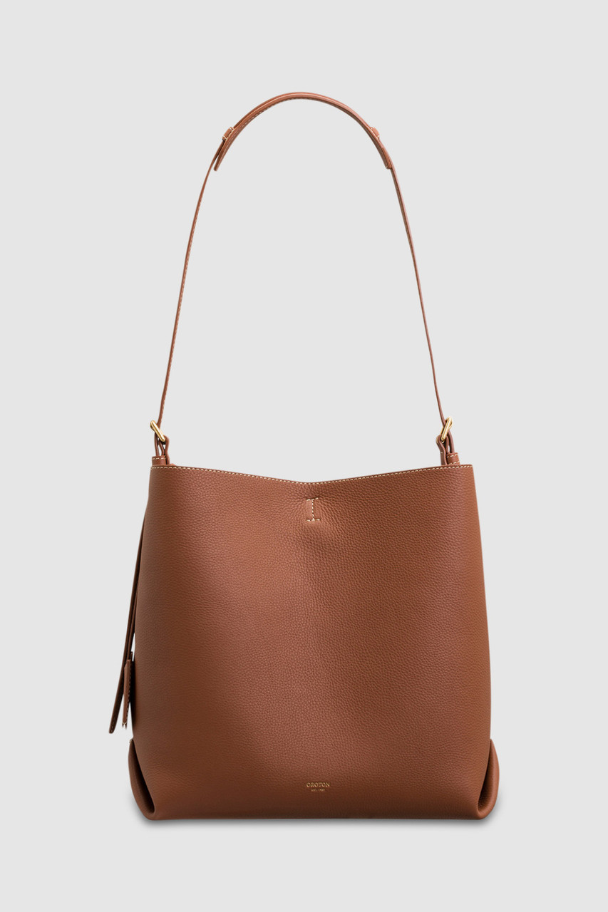 AUS発★OROTON★Margot Hobo ペブルレザー 2WAY バッグ Margot Hobo - Whiskey | Oroton